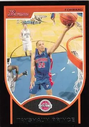 2007-08 Bowman #62 - Tayshaun Prince - Detroit Pistons