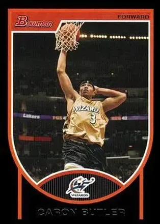 2007-08 Bowman #67 - Caron Butler - Washington Wizards
