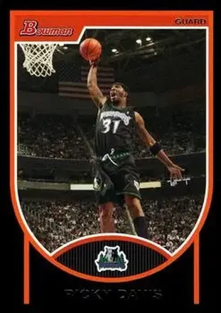 2007-08 Bowman #69 - Ricky Davis - Minnesota Timberwolves