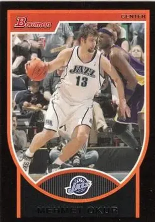 2007-08 Bowman #73 - Mehmet Okur - Utah Jazz