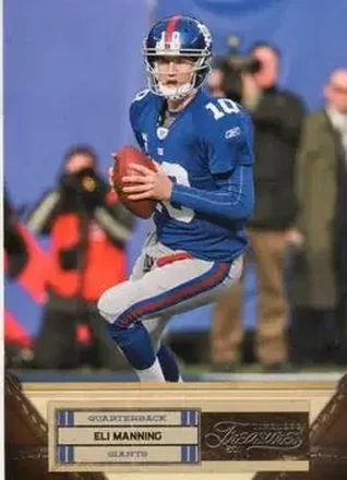 2011 Panini Timeless Treasures #32 - Eli Manning - New York Giants