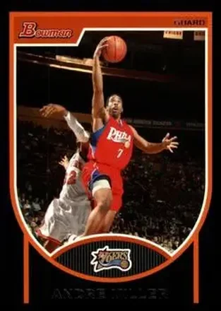 2007-08 Bowman #75 - Andre Miller - Philadelphia 76ers
