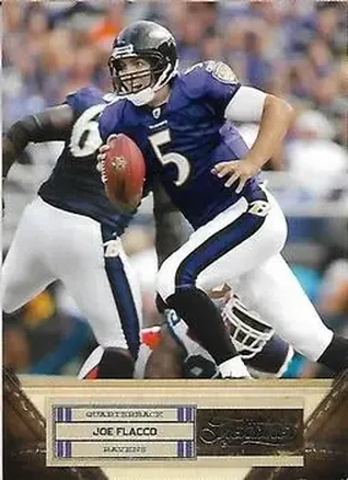 2011 Panini Timeless Treasures #44 - Joe Flacco - Baltimore Ravens