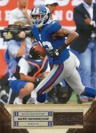 2011 Panini Timeless Treasures #58 - Mario Manningham - New York Giants