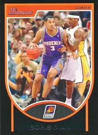 2007-08 Bowman #78 - Boris Diaw - Phoenix Suns