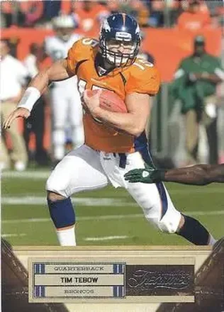 2011 Panini Timeless Treasures #95 - Tim Tebow - Denver Broncos