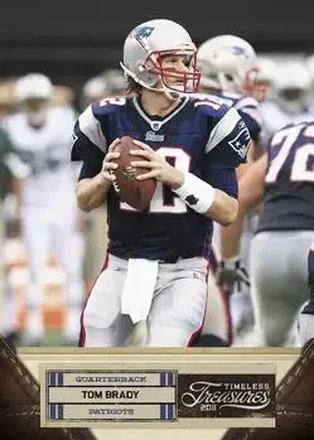 2011 Panini Timeless Treasures #96 - Tom Brady - New England Patriots