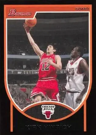 2007-08 Bowman #86 - Kirk Hinrich - Chicago Bulls