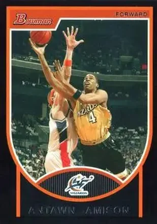 2007-08 Bowman #92 - Antawn Jamison - Washington Wizards