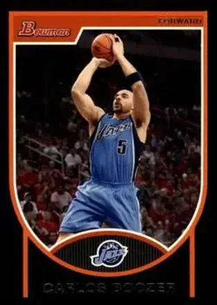 2007-08 Bowman #95 - Carlos Boozer - Utah Jazz