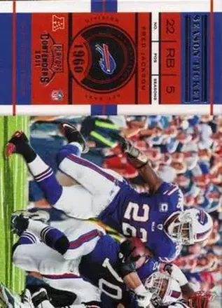 2011 Playoff Contenders #1 - Fred Jackson - Buffalo Bills