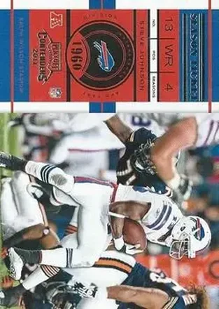 2011 Playoff Contenders #3 - Steve Johnson - Buffalo Bills