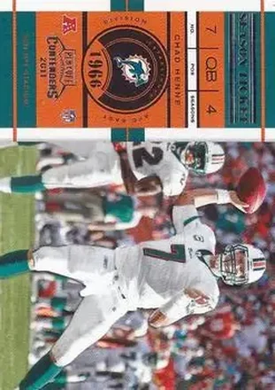 2011 Playoff Contenders #5 - Chad Henne - Miami Dolphins