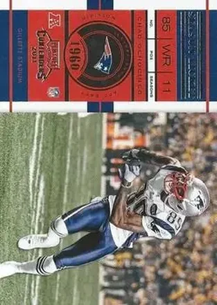 2011 Playoff Contenders #7 - Chad Ochocinco - New England Patriots