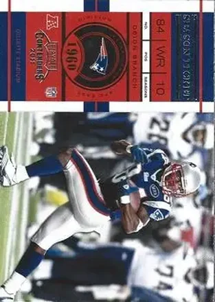 2011 Playoff Contenders #8 - Deion Branch - New England Patriots
