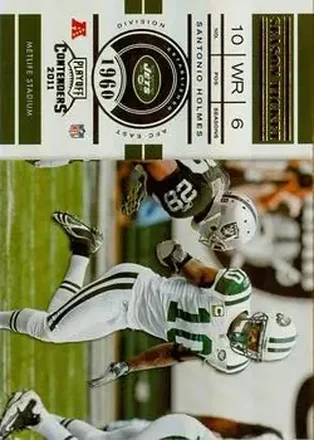 2011 Playoff Contenders #12 - Santonio Holmes - New York Jets