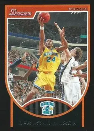 2007-08 Bowman #98 - Desmond Mason - New Orleans Hornets