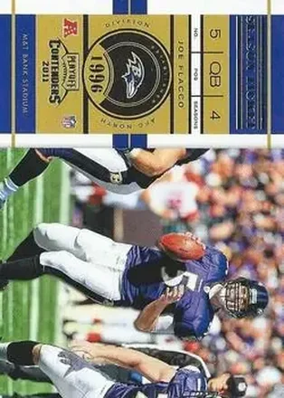 2011 Playoff Contenders #15 - Joe Flacco - Baltimore Ravens