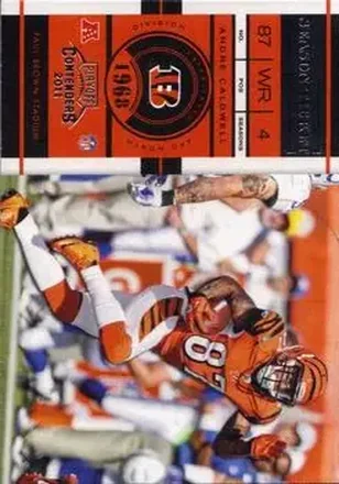 2011 Playoff Contenders #18 - Andre Caldwell - Cincinnati Bengals