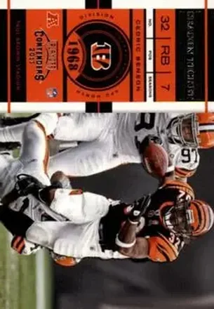 2011 Playoff Contenders #19 - Cedric Benson - Cincinnati Bengals
