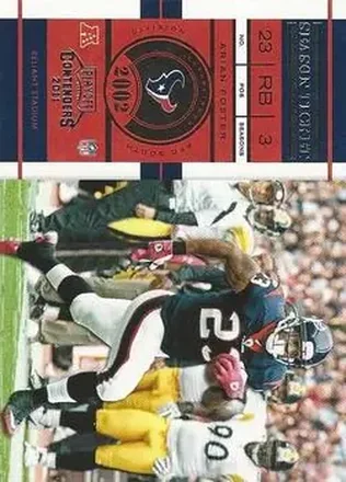 2011 Playoff Contenders #28 - Arian Foster - Houston Texans