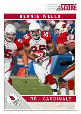 2011 Score #2 - Beanie Wells - Arizona Cardinals