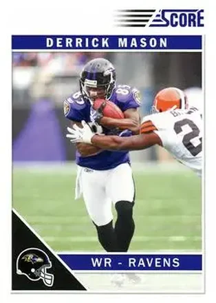 2011 Score #21 - Derrick Mason - Baltimore Ravens