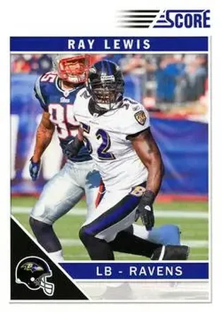 2011 Score #26 - Ray Lewis - Baltimore Ravens