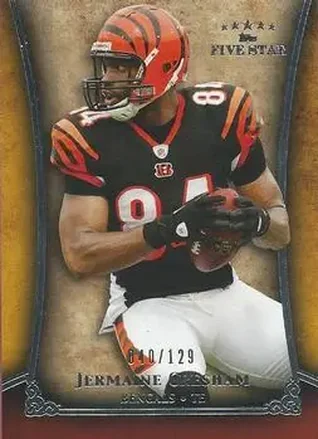 2011 Topps Five Star #2 - Jermaine Gresham - Cincinnati Bengals