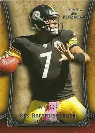 2011 Topps Five Star #3 - Ben Roethlisberger - Pittsburgh Steelers