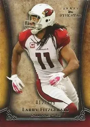 2011 Topps Five Star #10 - Larry Fitzgerald - Arizona Cardinals