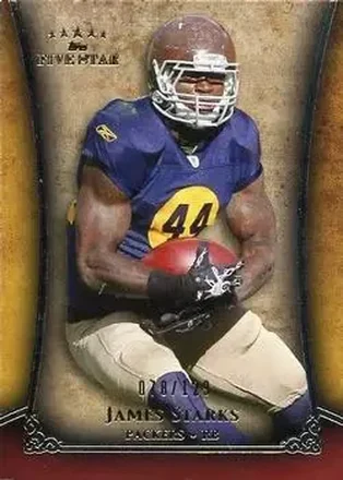 2011 Topps Five Star #12 - James Starks - Green Bay Packers