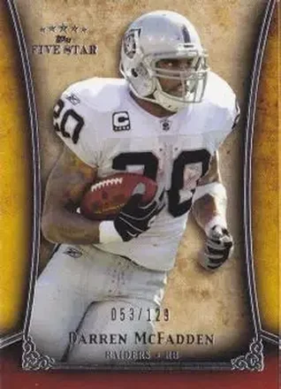 2011 Topps Five Star #23 - Darren McFadden - Oakland Raiders