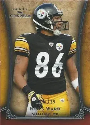 2011 Topps Five Star #33 - Hines Ward - Pittsburgh Steelers