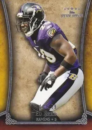 2011 Topps Five Star #43 - Ed Reed - Baltimore Ravens