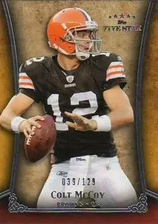 2011 Topps Five Star #46 - Colt McCoy - Cleveland Browns