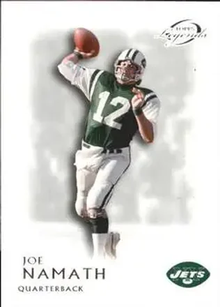 2011 Topps Gridiron Legends #1 - Joe Namath - New York Jets