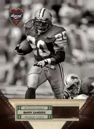 2011 Panini Timeless Treasures #101 - Barry Sanders - Detroit Lions