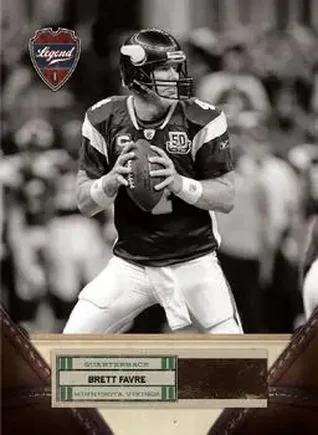 2011 Panini Timeless Treasures #105 - Brett Favre - Minnesota Vikings