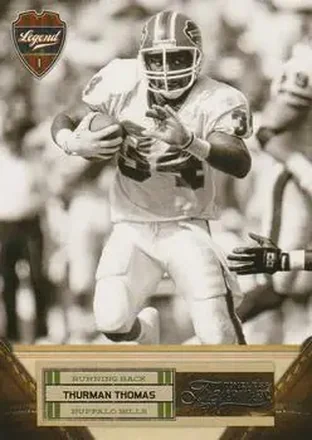 2011 Panini Timeless Treasures #122 - Thurman Thomas - Buffalo Bills