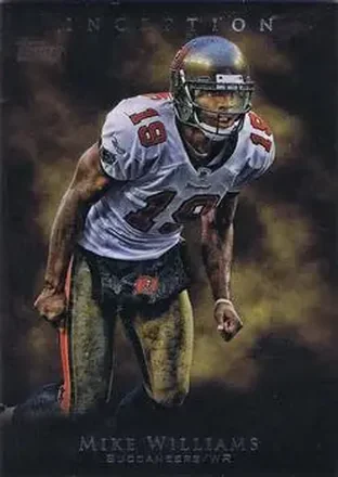 2011 Topps Inception #6 - Mike Williams - Tampa Bay Buccaneers