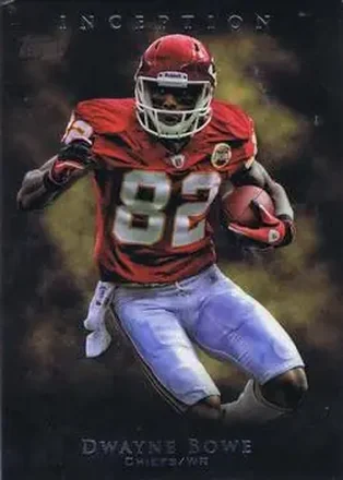 2011 Topps Inception #17 - Dwayne Bowe - Kansas City Chiefs