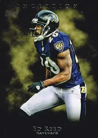 2011 Topps Inception #25 - Ed Reed - Baltimore Ravens