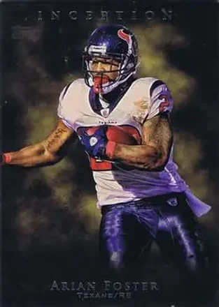 2011 Topps Inception #32 - Arian Foster - Houston Texans