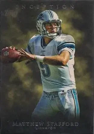 2011 Topps Inception #44 - Matthew Stafford - Detroit Lions