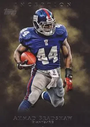2011 Topps Inception #45 - Ahmad Bradshaw - New York Giants