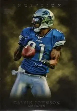 2011 Topps Inception #49 - Calvin Johnson - Detroit Lions