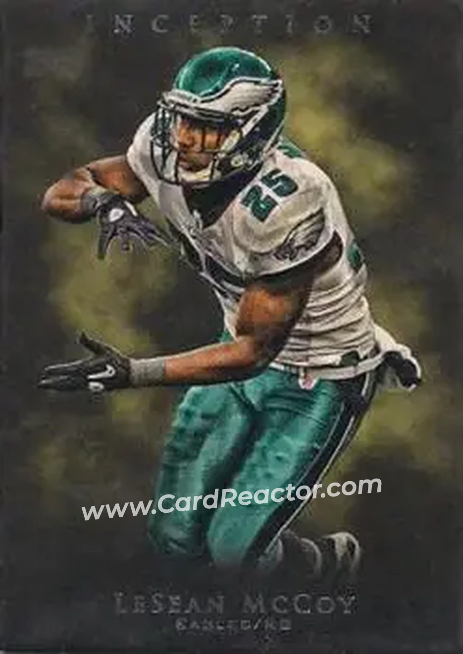 2011 Topps Inception #53 - LeSean McCoy - Philadelphia Eagles - Front