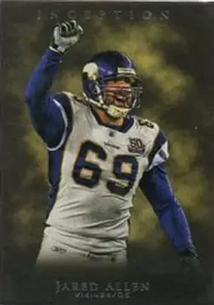 2011 Topps Inception #76 - Jared Allen - Minnesota Vikings