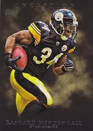 2011 Topps Inception #79 - Rashard Mendenhall - Pittsburgh Steelers